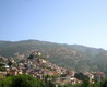 Panorama di Subiaco sovrastata dalla Rocca dei Borgia